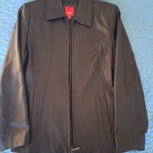 Womens new leather coat